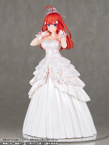 (Pre-order) AMAKUNI The Quintessential Quintuplets SS Itsuki Nakano Wedding Ver. 1/7 Figure