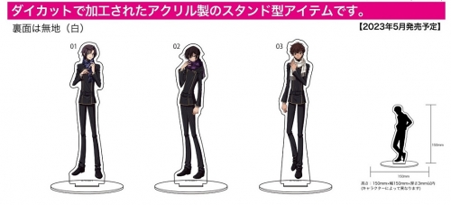 Chara Acrylic Figure Code Geass Lelouch of the Rebellion Lost Stories