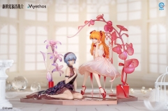 (Back-order) Myethos Rei Ayanami & Asuka Shikinami Langley Whisper of Flower Ver. 1/7 Figure (Bonus)
