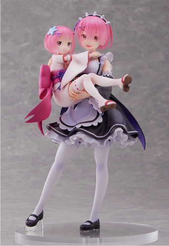 Good Smile Company GSC Re:ZERO -Starting Life in Another World- Ram & Childhood Ram 1/7 Figure