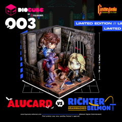 Figurama CASTLEVANIA : ALUCARD VS RICHTER BELMONT DIOCUBE