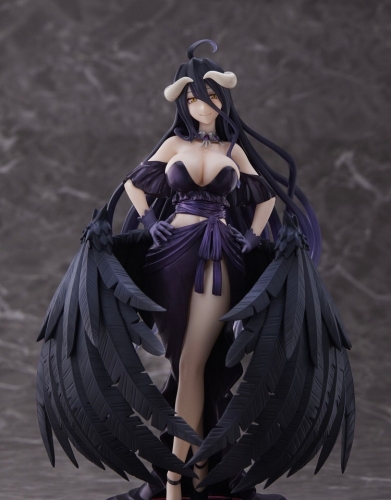 TAITO AMP OVERLORD Albedo Black Dress Ver. Figure