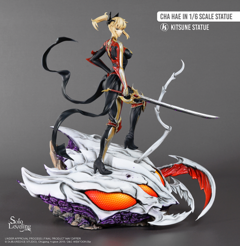 Solo Leveling CHA HAE IN 1/6 Statue by Kitsune Statue