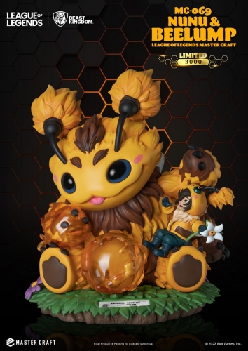 Master Craft League of Legends NUNU & BEELUMP Statue By Beast Kingdom