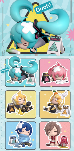 TIANWEN KADOKAWA [Set of 6] Watch Miku's Step Miku Falling Series Licensed Blind Box (No Duplicate)