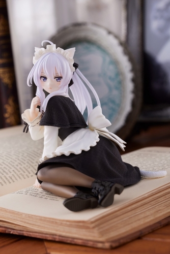 Taito Desktop Cute Series Witch: The Journey of Elaina Neko Mimi Meido Ver. Figure