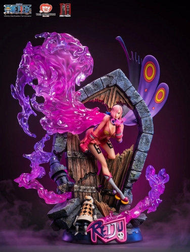 One Piece Figure Poison Pink Vinsmoke Rei Ju Licensed Statue By JIMEI Palace