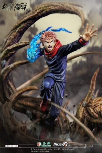 Jujutsu Kaisen Yuji Itadori Licensed 1/6 Scale Statue By ThreeArtisan