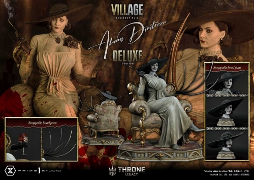 Prime 1 Studio Resident Evil Village Alcina Dimitrescu (DX Bonus Version) 1/4 Statue TLCRE-01DXS