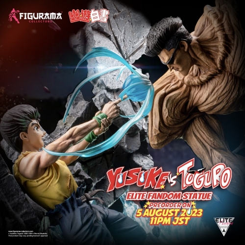 Figurama Yu Yu Hakusho: Yusuke VS Toguro Elite Fandom 1/6 Statue