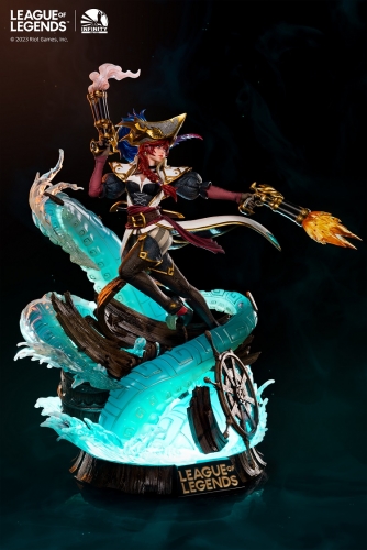 League of Legends The Bounty Hunter Miss Captain Ver. 1/4 Statue By Infinity Studio