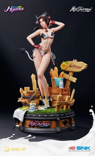 SNK HEROINES Tag Team Frenzy Mai Shiranui Licensed 1/4 Scale Statue By UNiQUE ART
