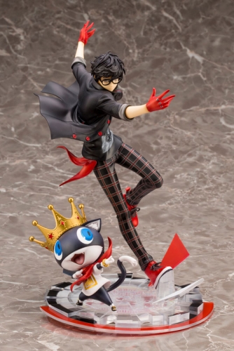 Kotobukiya ARTFX J Persona 5: Dancing in Starlight Protagonist & Morgana 1/8 Figure (Reissue)