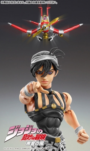 Medicos Entertainment Super Action Statue JoJo's Bizarre Adventure Part.V Narancia Ghirga & As Ver.BLACK