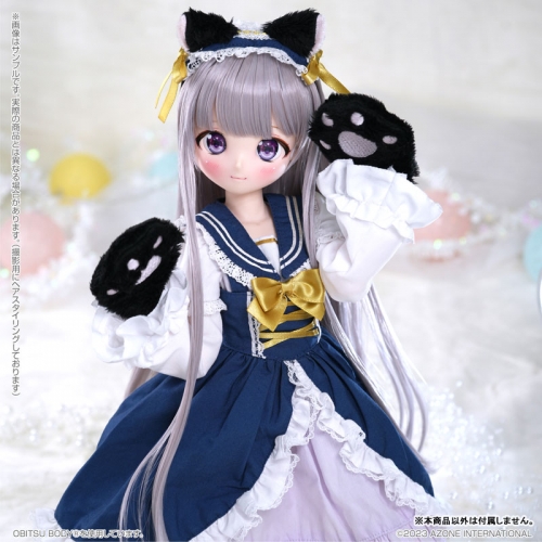 Azone Poe-Poe x Iris Collect petit Uyuri -Fuwa Fuwa*Sweet Cats- Dreamy Purple ver. Doll