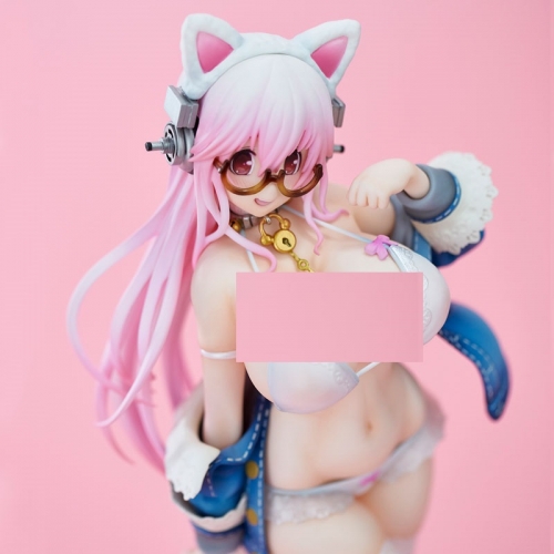 Union Creative UC Super Sonico White cat ver. Figure (Reissue)