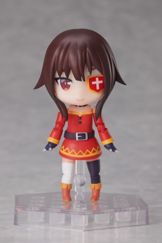 elcoco KonoSuba 3 DFORM+ Megumin Full Action Chibi Figure