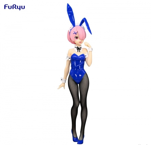 FuRyu Re:ZERO Starting Life in Another World BiCute Bunnies Figure Ram Blue Color ver.Figure