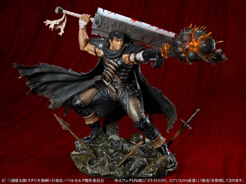 [Bonus] Medicos Entertainment TV Anime Berserk Guts Black Swordsman Ver. 1/7 Figure