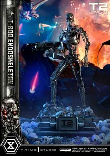 Prime 1 Studio Terminator 2: Judgment Day T-800 Endoskeleton Regular Version 1/3 Statue MMT2-01