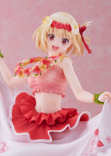 Claynel Lycoris Recoil Chisato Nishikigi Hawaii Ver. 1/7 Scale Figure