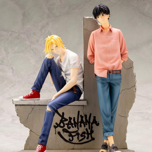 (In Stock) Kotobukiya ARTFX J BANANA FISH Ash & Eiji 1/8 Figure