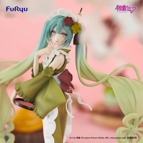 FuRyu Piapro Characters Hatsune Miku Sweet Sweets Matcha Parfait (Reissue)