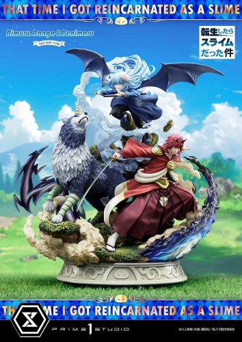 Prime 1 Studio That Time I Got Reincarnated as a Slime Rimuru, Ranga & Benimaru 1/6 Statue CMTSR-01