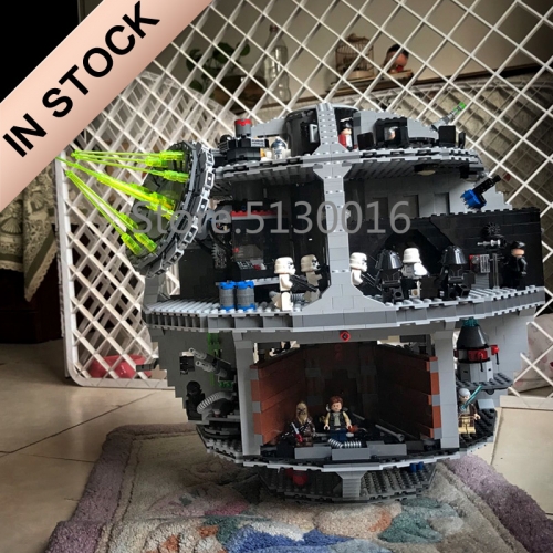 Star Wars Death Star 4016pcs Moc Model Modular Building Blocks Bricks Toys 05063 75159 81061