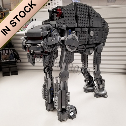 Star Wars First Order Heavy Assault Walker 1376Pcs Moc Model Modular Building Blocks Bricks Toys 75189 05130 10908 77007