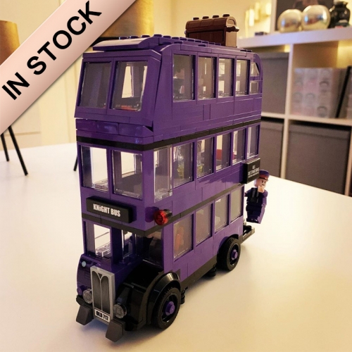 Harry Potter The Knight Bus 403Pcs Moc Model Modular Building Blocks Bricks Toys 75957 11342 6073
