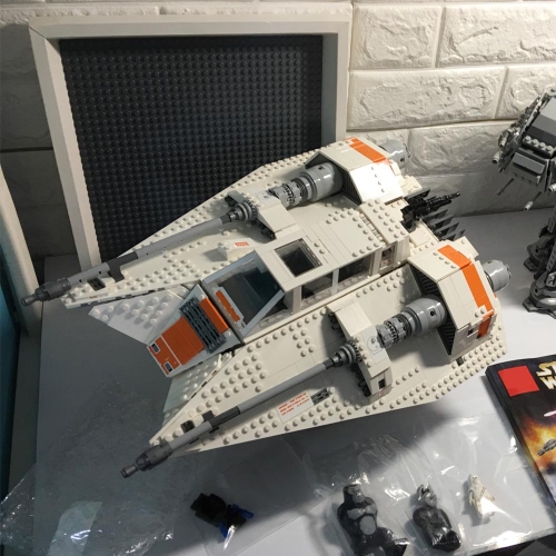 Star Wars Rebel Snowspeeder 1326Pcs Moc Model Modular Building Blocks Bricks Toys 10129 05084 M968