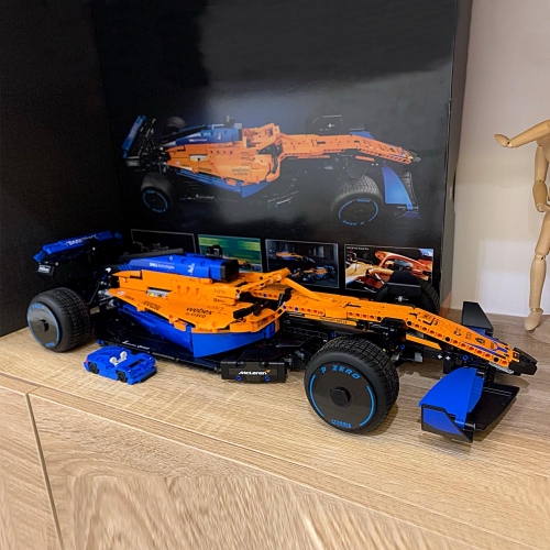 Technic Super Racing Car McLaren Formula 1 Race Car 1432Pcs Moc Model Modular Building Blocks Bricks Toys P9926 42141