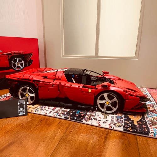Technic Super Racing Car Fer-rari Daytona 3778Pcs Moc Model Modular Building Blocks Bricks Toys 42143