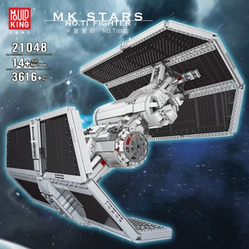 Mould King Star Wars Tie Bomber 3616Pcs Moc Model Modular Building Blocks Bricks Toys 21048