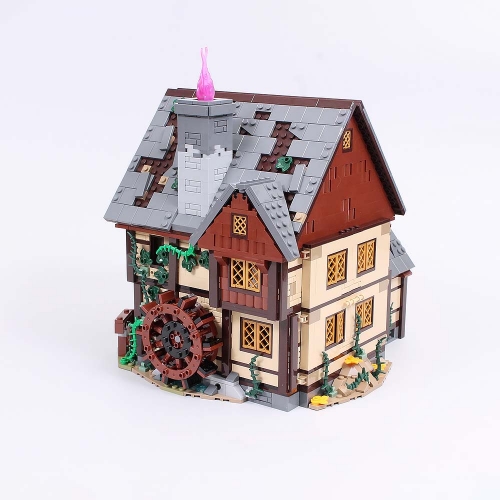 Hocus Pocus The Sanderson Sisters' Cottage Moc Model Modular Building Blocks Bricks Toys Christmas Gift For Children 21341 10900