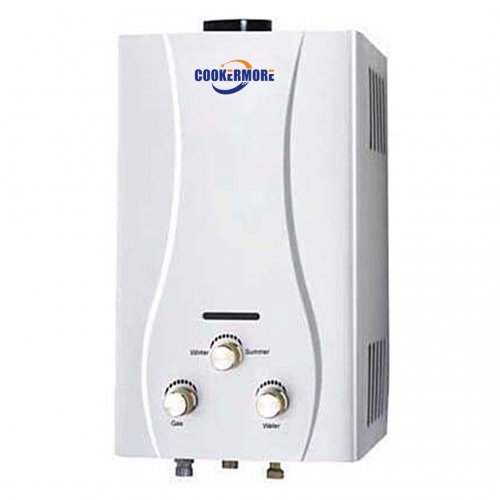 High quality free-oxygen flue type gas water heater LPG/NG