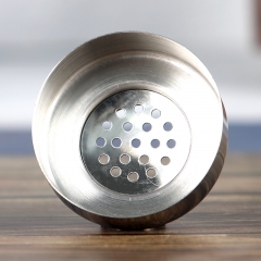 550ml Cylinder Cobbler Cocktail Shaker Sliver