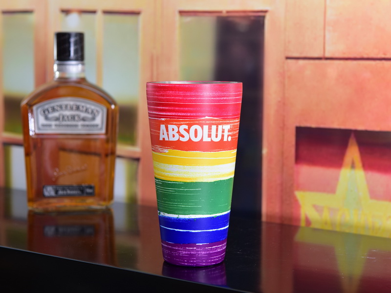 Absolut Rainbow Cocktail Shaker