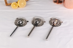 Stainless Steel Round Handle Hawthorne Strainer