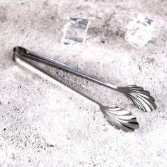 Stainless Steel Ice Tongs Leaf Ice Tongs