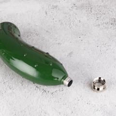 5.5oz Cucumber Flask Vegetable Hip Flask