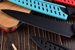 Non-stick Coating Kitchen Knife Set High Quality Kitchen Knife Set Kitchen Knives