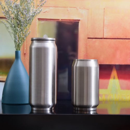 300ml 500ml Coke Cup Double Wall Stainless Steel Cup Coke Can Cup