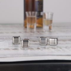 SS304 Whiskey Stone Ice Cube Stainless Steel Whisky Stone
