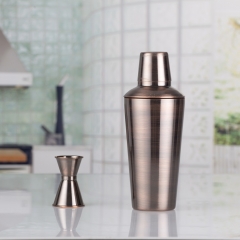 1000ml Bronze Plated Cocktail Shaker Large Capacity Cocktail Shaker