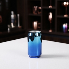 300ml Blue Coke Cup Double Wall Stainless Steel Cup Coke Can Cup