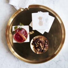 Marble Coaster With Pineapple Pattern Customized Marble Coaster