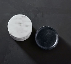 Marble 2-in-1 Spice Keeper Salt Sugar Keeper Salt Jar