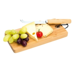 Cheese Knife Set Wooden Handle Cheese Knife With Bamboo Cutting Board